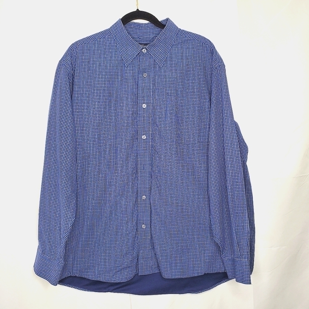 5.11 Tactical Plaid Long Sleeve Shirt Size XL Concealed Pocket Cotton Button-up - Picture 1 of 13